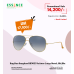 Ray.Ban Sunglass RB3025 AVIATOR LARGE METAL, Gld, Blue